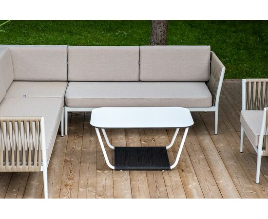 "Касабланка" модульная лаунж-зона из роупа (веревки), каркас из алюминия, изображение 10 | Интернет магазин мебели и декора LifeDekor