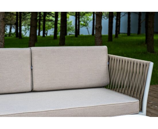 "Касабланка" модульная лаунж-зона из роупа (веревки), каркас из алюминия, изображение 12 | Интернет магазин мебели и декора LifeDekor