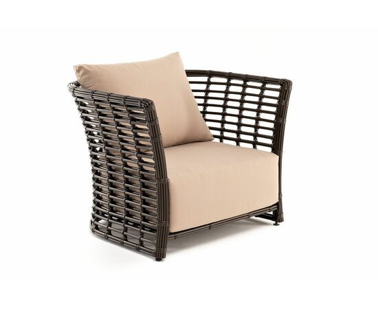 "Валенсия" кресло из искусственного ротанга, цвет бронзовый, изображение 3 | Интернет магазин мебели и декора LifeDekor