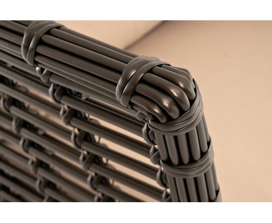 "Валенсия" кресло из искусственного ротанга, цвет бронзовый, изображение 4 | Интернет магазин мебели и декора LifeDekor