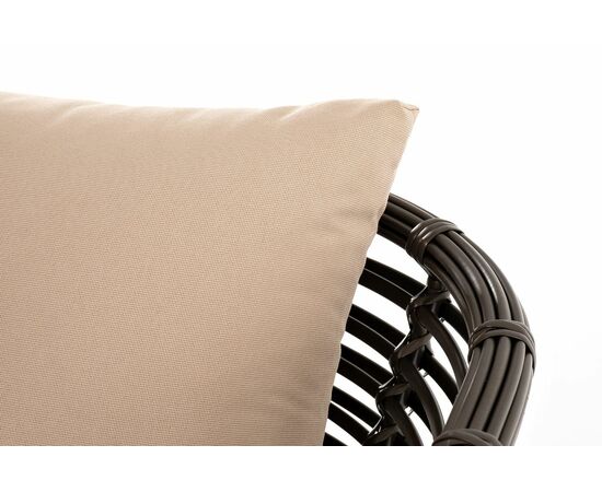 "Валенсия" кресло из искусственного ротанга, цвет бронзовый, изображение 7 | Интернет магазин мебели и декора LifeDekor