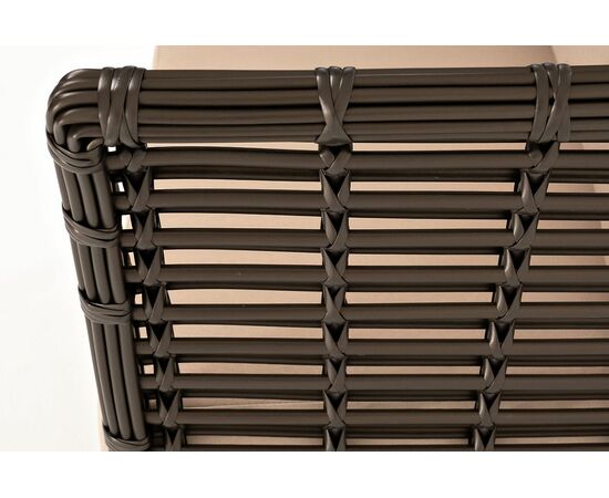 "Валенсия" кресло из искусственного ротанга, цвет бронзовый, изображение 8 | Интернет магазин мебели и декора LifeDekor