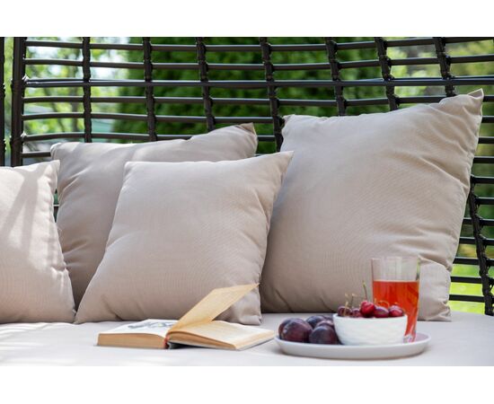 "Тенерифе" плетеная кровать, цвет бронзовый, изображение 3 | Интернет магазин мебели и декора LifeDekor