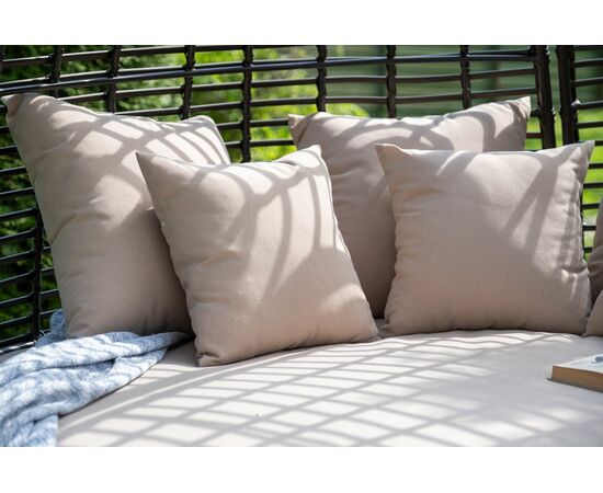 "Тенерифе" плетеная кровать, цвет бронзовый, изображение 4 | Интернет магазин мебели и декора LifeDekor