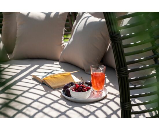 "Тенерифе" плетеная кровать, цвет бронзовый, изображение 7 | Интернет магазин мебели и декора LifeDekor