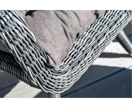 "Толедо" лаунж-зона из искусственного ротанга, цвет графит, изображение 5 | Интернет магазин мебели и декора LifeDekor