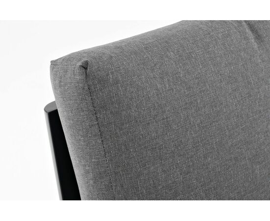 "Париж" модуль диванный алюминиевый центральный, цвет серый, изображение 5 | Интернет магазин мебели и декора LifeDekor