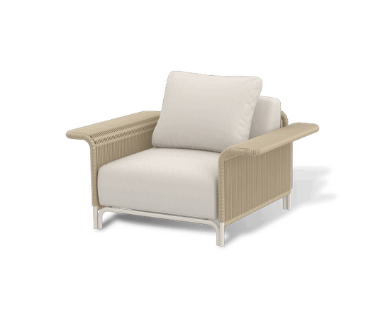 "Мальдивы" лаунж-зона из искусственного ротанга, цвет соломенный, изображение 25 | Интернет магазин мебели и декора LifeDekor