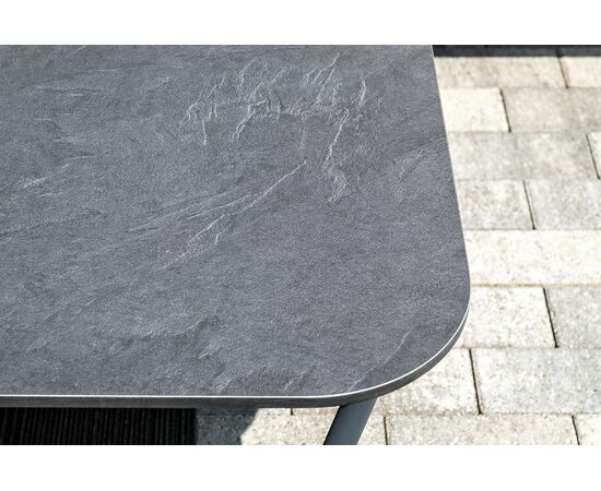 "Канны" лаунж-зона 5-местная плетеная из роупа (веревки), цвет темно-серый, изображение 15 | Интернет магазин мебели и декора LifeDekor