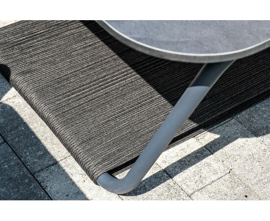 "Канны" лаунж-зона 5-местная плетеная из роупа (веревки), цвет темно-серый, изображение 16 | Интернет магазин мебели и декора LifeDekor