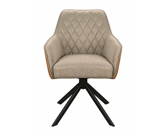 Стул NICOLETTA 180 серо-коричневый, изображение 5 | Интернет магазин мебели и декора LifeDekor