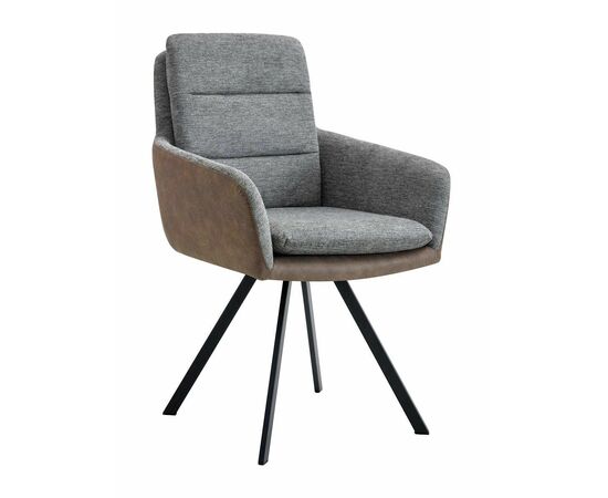 Стул JEROME 360 серый | Интернет магазин мебели и декора LifeDekor