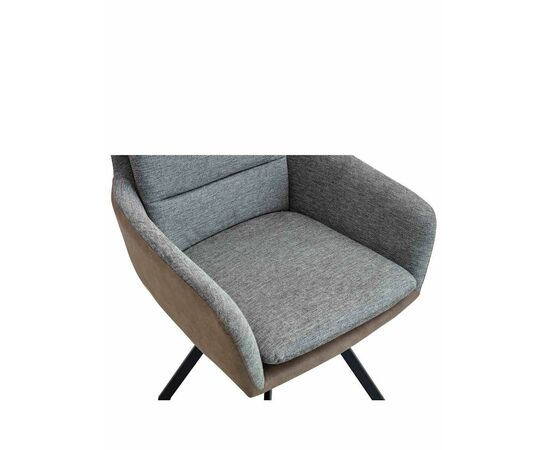 Стул JEROME 360 серый, изображение 2 | Интернет магазин мебели и декора LifeDekor