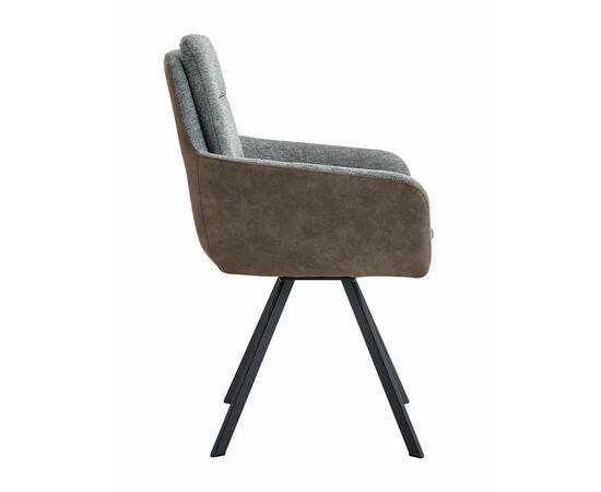 Стул JEROME 360 серый, изображение 4 | Интернет магазин мебели и декора LifeDekor