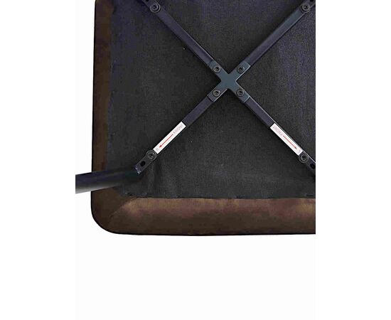 Стул CHILE велюр шоколад, каркас черный, изображение 6 | Интернет магазин мебели и декора LifeDekor