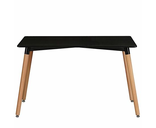 Стол MODUS 120*80 черный, изображение 3 | Интернет магазин мебели и декора LifeDekor