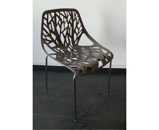 Стул пластиковый FOREST серый, изображение 3 | Интернет магазин мебели и декора LifeDekor