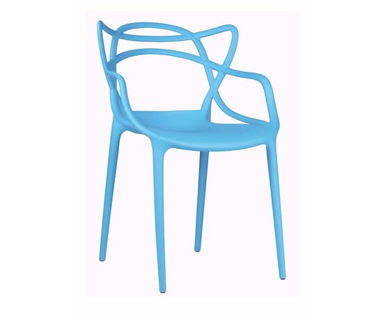 Стул пластиковый MASTERS LUX синий | Интернет магазин мебели и декора LifeDekor