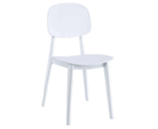 Стул пластковый ESSEN белый | Интернет магазин мебели и декора LifeDekor