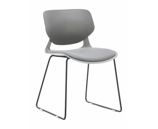 Стул пластиковый ESKIN серый | Интернет магазин мебели и декора LifeDekor