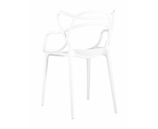 Стул пластиковый MASTERS белый, изображение 3 | Интернет магазин мебели и декора LifeDekor