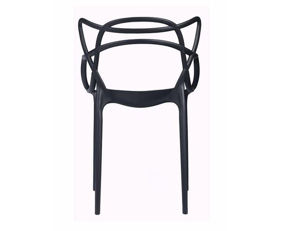 Стул пластиковый MASTERS LUX черный, изображение 7 | Интернет магазин мебели и декора LifeDekor