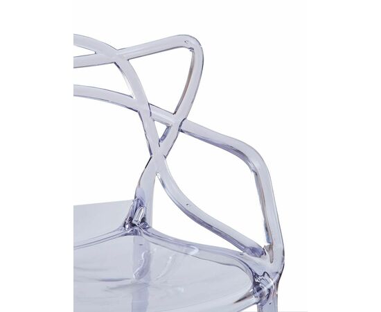 Стул пластиковый MASTERS прозрачный, изображение 2 | Интернет магазин мебели и декора LifeDekor