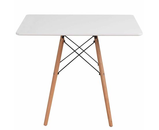 Стол EAMES DSW 90*90 белый, изображение 3 | Интернет магазин мебели и декора LifeDekor