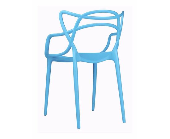 Стул пластиковый MASTERS LUX синий, изображение 5 | Интернет магазин мебели и декора LifeDekor