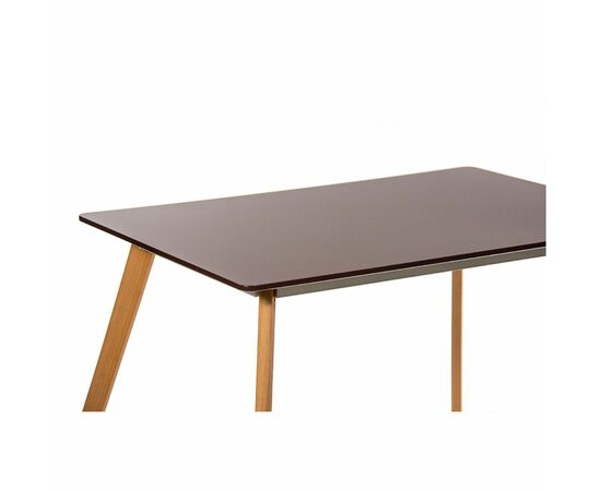 Стол FRANKFURT 120*80 коричневый, изображение 2 | Интернет магазин мебели и декора LifeDekor