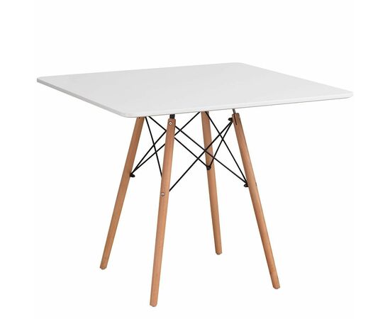 Стол EAMES DSW 90*90 белый | Интернет магазин мебели и декора LifeDekor