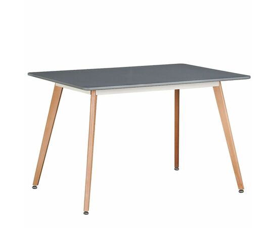 Стол FRANKFURT 120*80 серый, изображение 3 | Интернет магазин мебели и декора LifeDekor