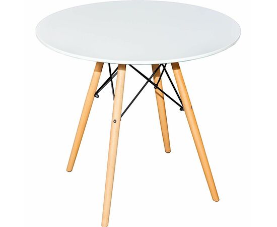 Стол EAMES DSW D80 белый | Интернет магазин мебели и декора LifeDekor