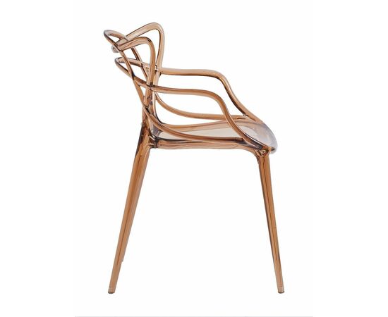 Стул пластиковый MASTERS LUX оранжевый, изображение 4 | Интернет магазин мебели и декора LifeDekor