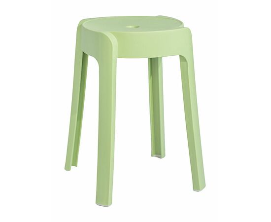 Табурет пластиковый MOTI салатовый | Интернет магазин мебели и декора LifeDekor