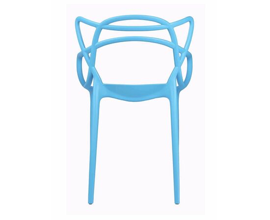 Стул пластиковый MASTERS LUX синий, изображение 7 | Интернет магазин мебели и декора LifeDekor