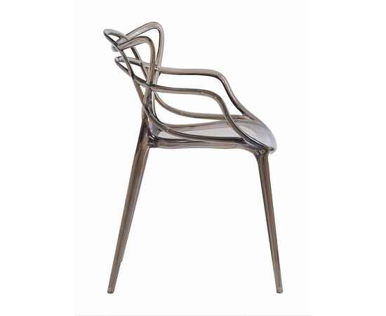 Стул пластиковый MASTERS LUX серый, изображение 4 | Интернет магазин мебели и декора LifeDekor