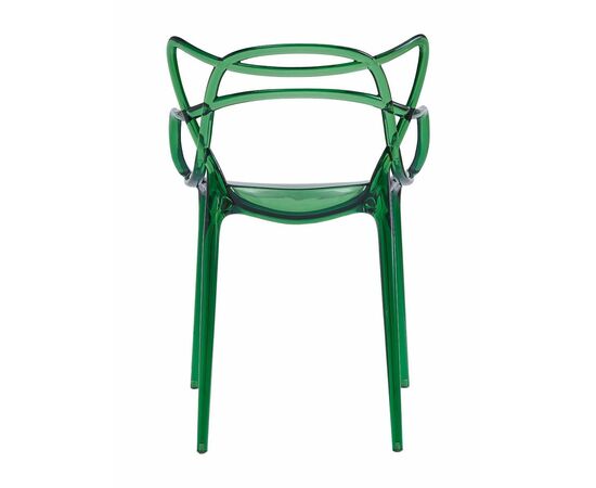 Стул пластиковый MASTERS LUX зеленый, изображение 6 | Интернет магазин мебели и декора LifeDekor
