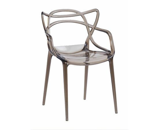 Стул пластиковый MASTERS LUX серый | Интернет магазин мебели и декора LifeDekor