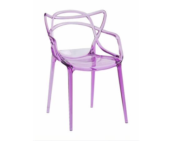Стул пластиковый MASTERS LUX сиреневый | Интернет магазин мебели и декора LifeDekor