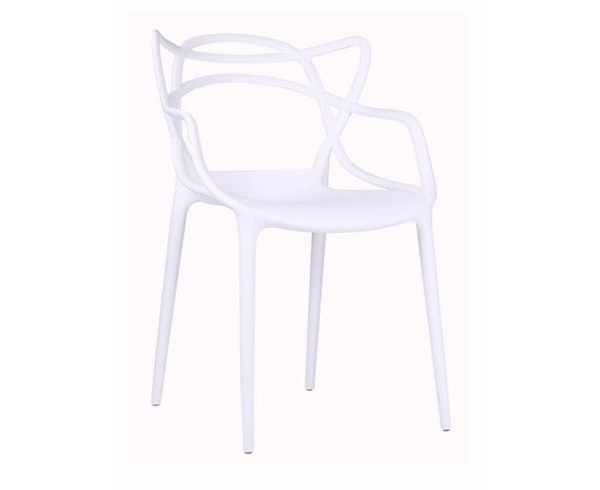 Стул пластиковый MASTERS белый | Интернет магазин мебели и декора LifeDekor