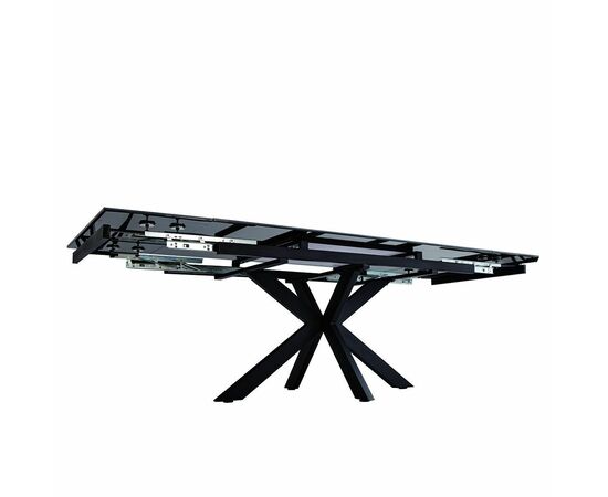 Стол керамический VENECJA Shashi black 160-240*90, каркас черный, изображение 9 | Интернет магазин мебели и декора LifeDekor