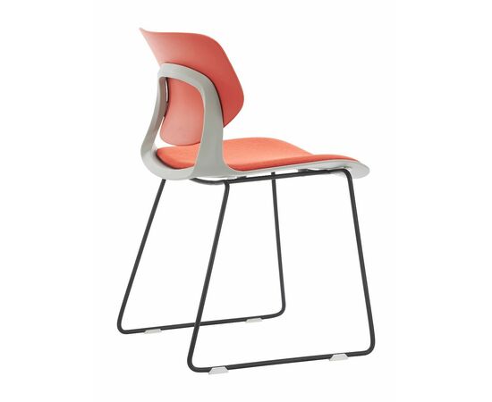 Стул пластиковый ESKIN оранжевый, изображение 3 | Интернет магазин мебели и декора LifeDekor