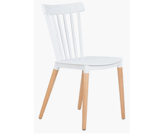 Стул пластиковый GARDEN белый, изображение 2 | Интернет магазин мебели и декора LifeDekor