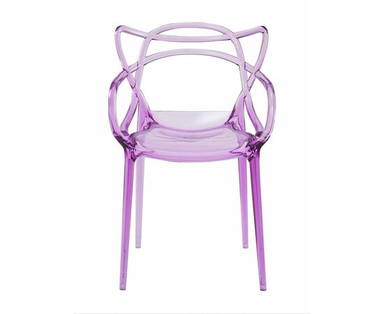 Стул пластиковый MASTERS LUX сиреневый, изображение 3 | Интернет магазин мебели и декора LifeDekor
