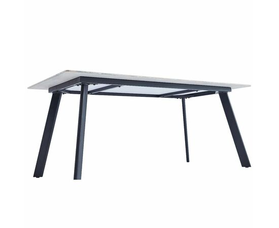 Стол керамический MISTRAL Senafe 180*90*75, каркас черный, изображение 5 | Интернет магазин мебели и декора LifeDekor