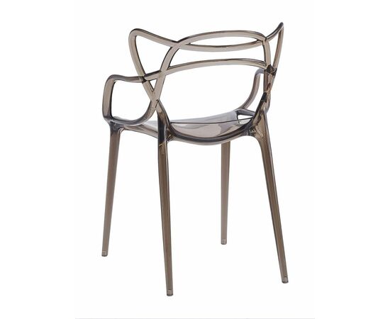 Стул пластиковый MASTERS LUX серый, изображение 5 | Интернет магазин мебели и декора LifeDekor