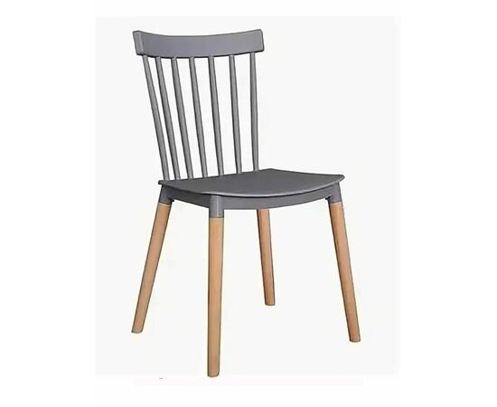 Стул пластиковый GARDEN серый | Интернет магазин мебели и декора LifeDekor