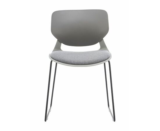 Стул пластиковый ESKIN серый, изображение 6 | Интернет магазин мебели и декора LifeDekor