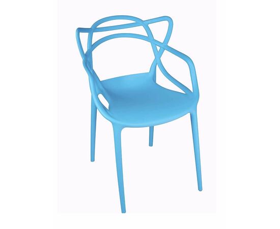 Стул пластиковый MASTERS LUX синий, изображение 2 | Интернет магазин мебели и декора LifeDekor